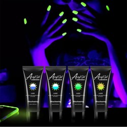 ***Неоновий полігель (Акрігель) AcrylGel LUMINOUS 15ml LU04 ___VAL208 (1173)